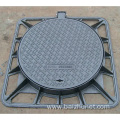 High-quality heavy nodular cast iron manhole cover